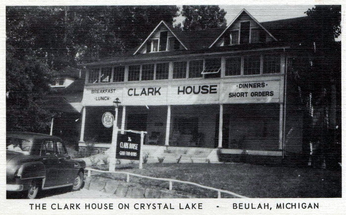 Clark House - 1940 POST CARD